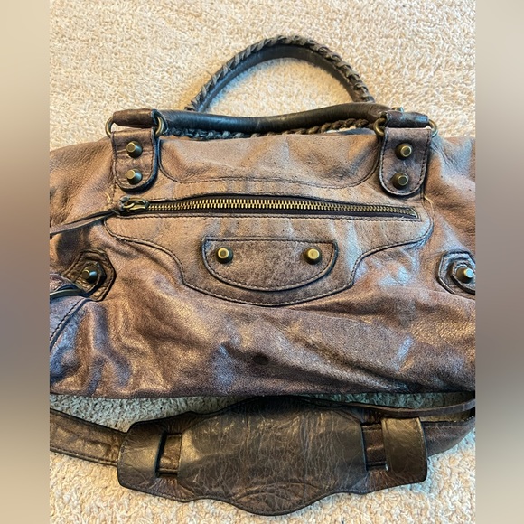 Authentic 2006 Balenciaga Twiggy bag in Ink 💜 - Picture 2 of 14